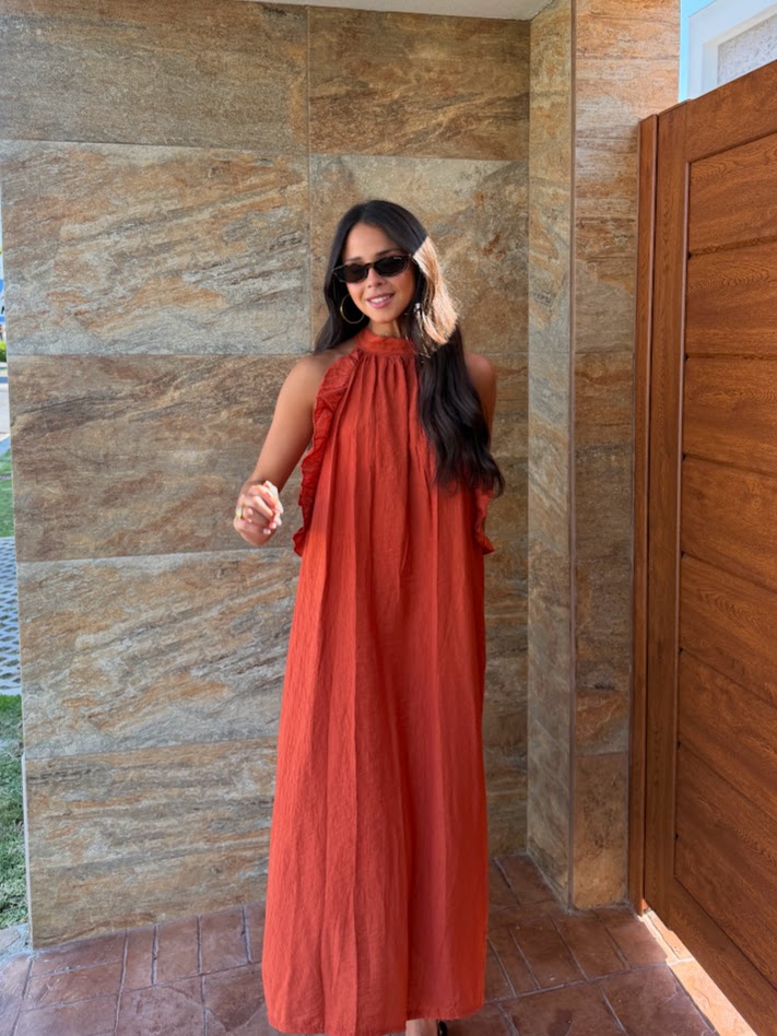 Vestido Paola caldera
