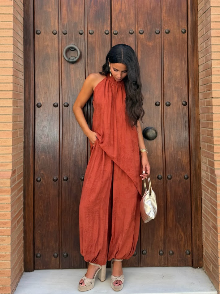 Conjunto Serena teja