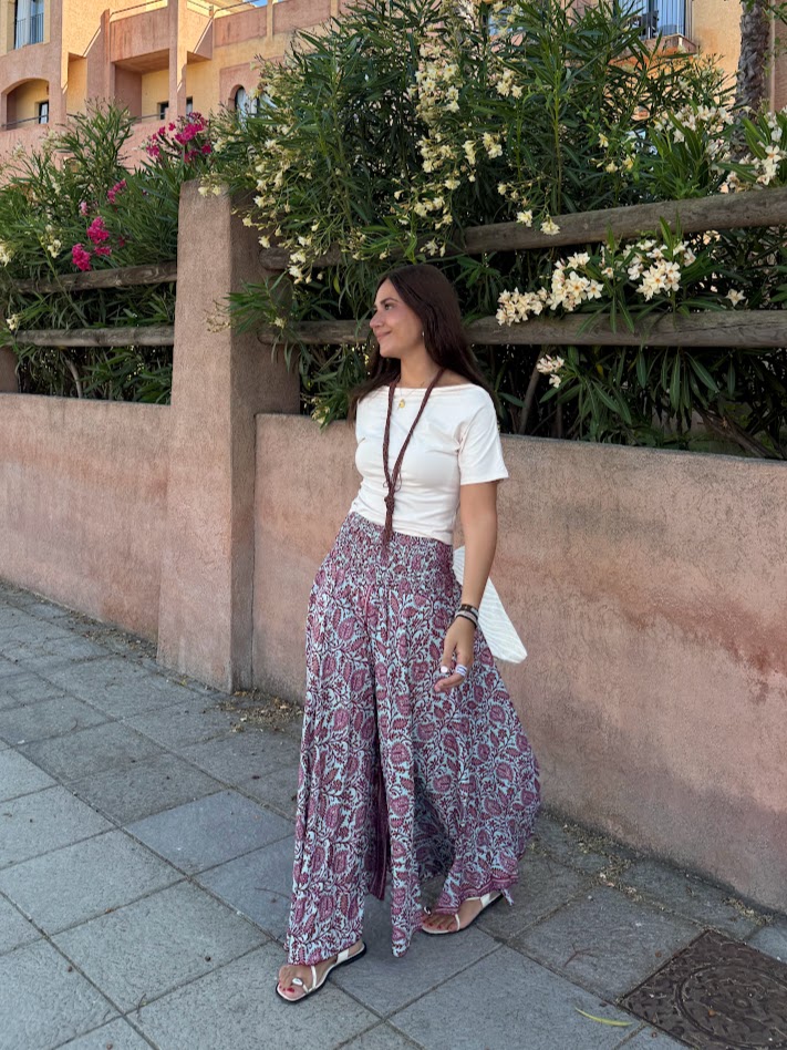 Pantalón Dina flores