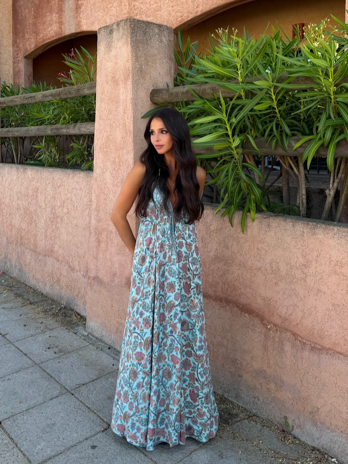 Vestido Dina azul