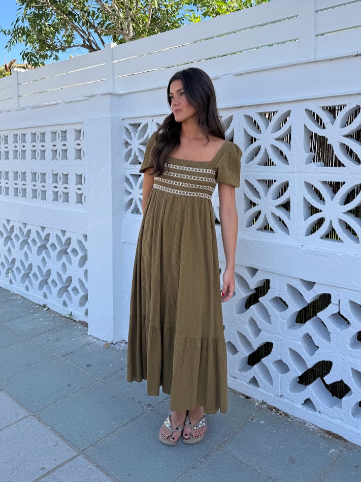Vestido Lidia verde