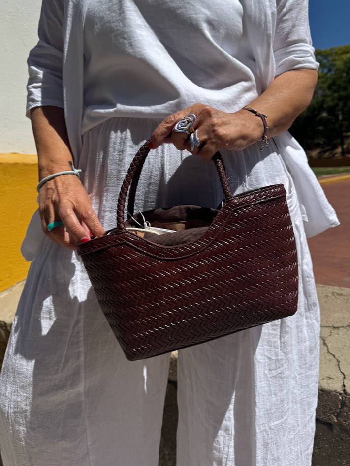 Bolso trenzado