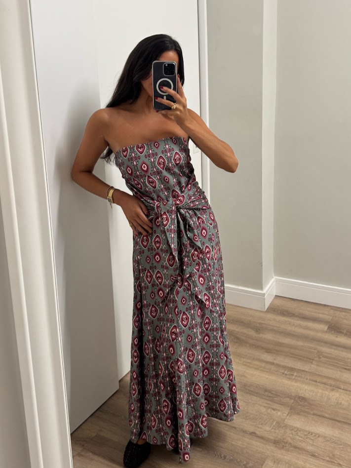 Vestido Clau verde