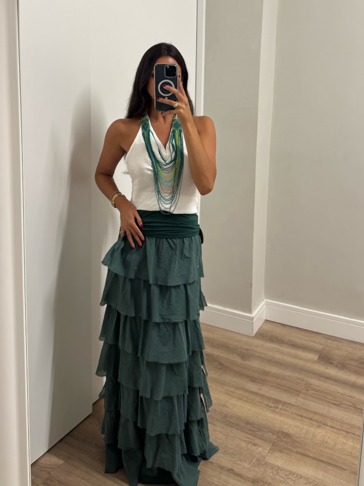 Falda-Vestido Monique verde