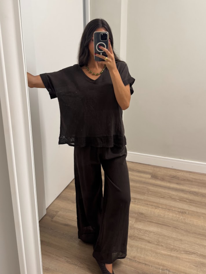 Pantalón Victoria marrón