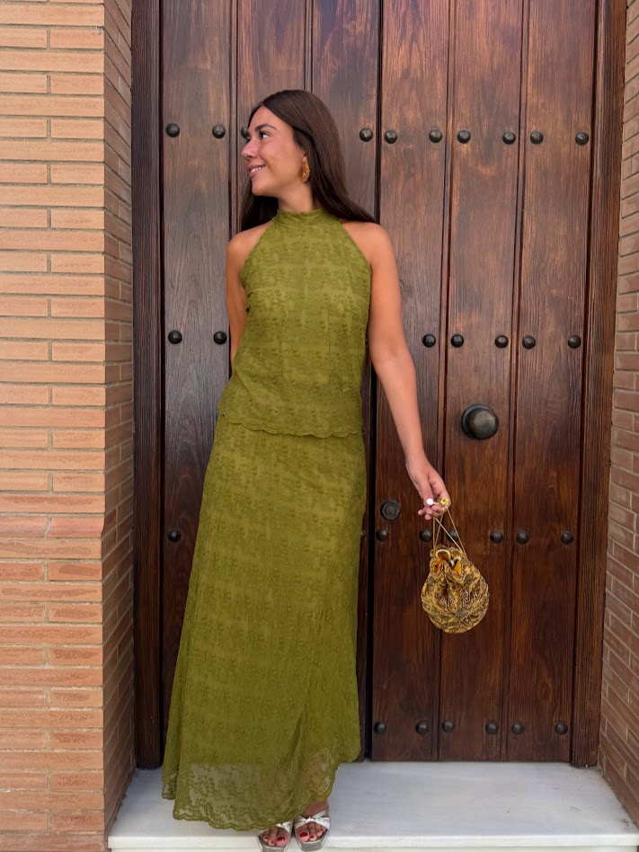 Conjunto Lisa verde