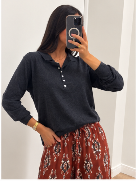 Polera gris