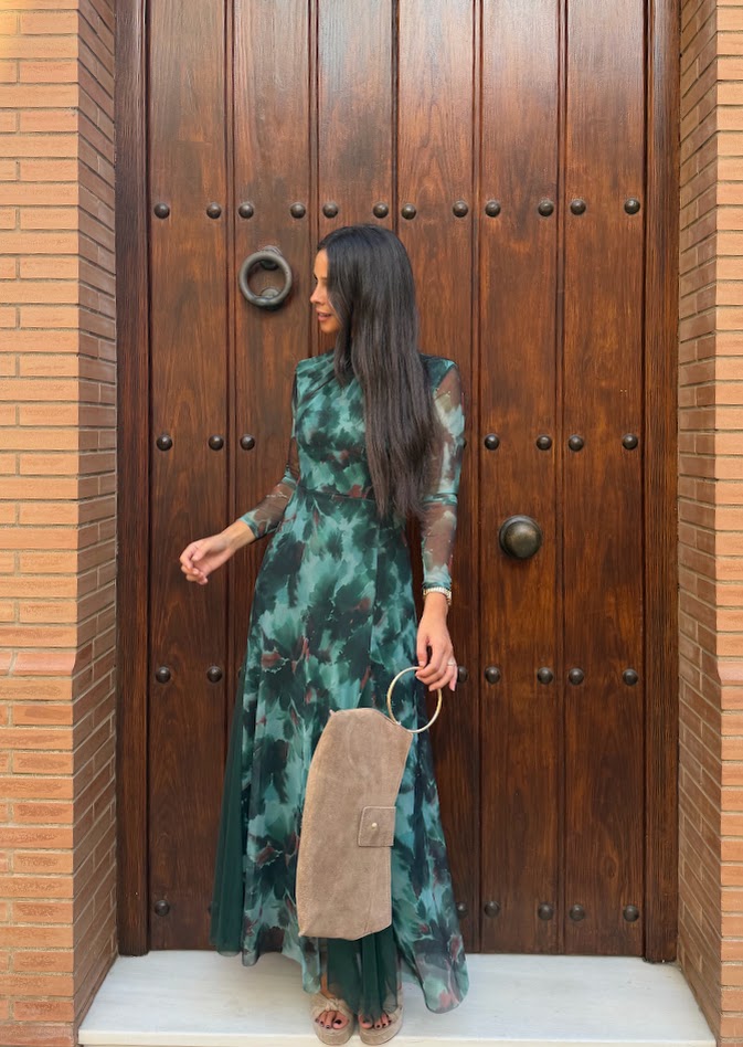 Vestido Duero verde