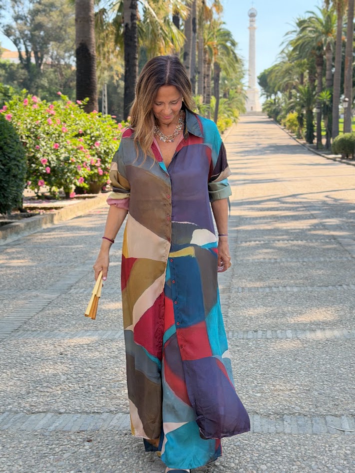 Conjunto de camisa estampada