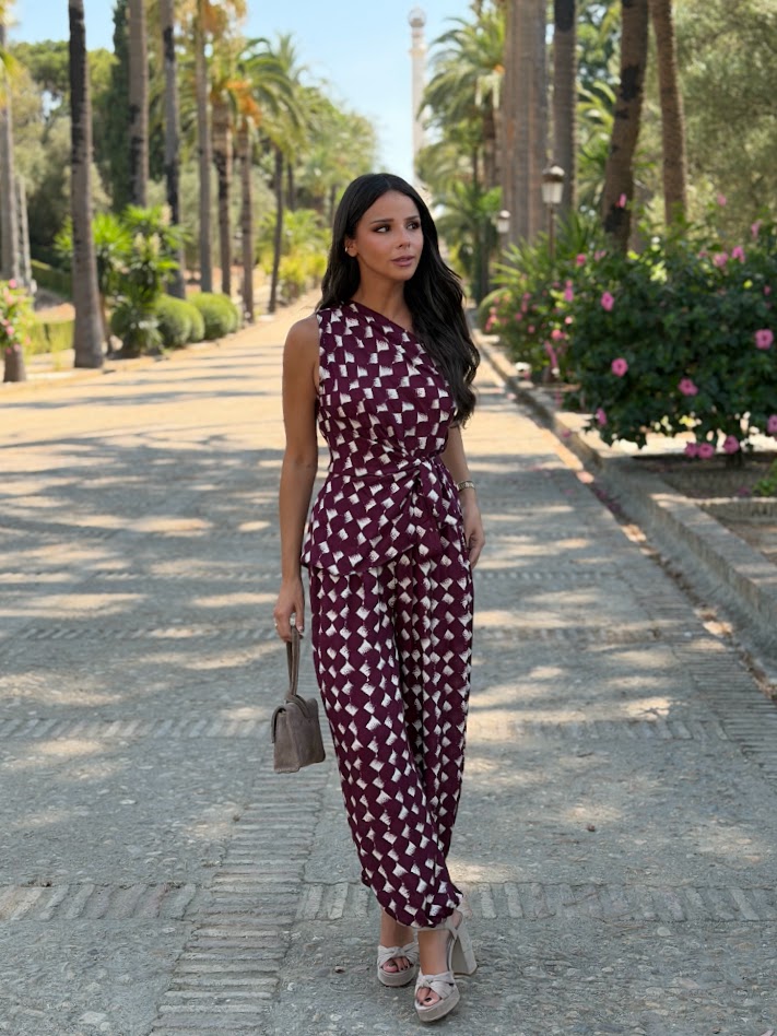 Conjunto Salma burdeos