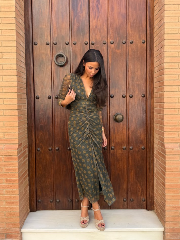 Vestido Camila verde