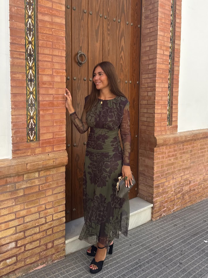 Vestido Adriana Verde
