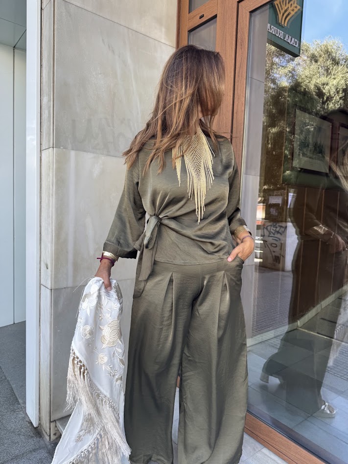 Conjunto Luisa verde