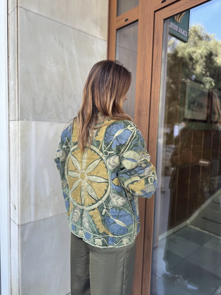 Chaqueta Triana verde
