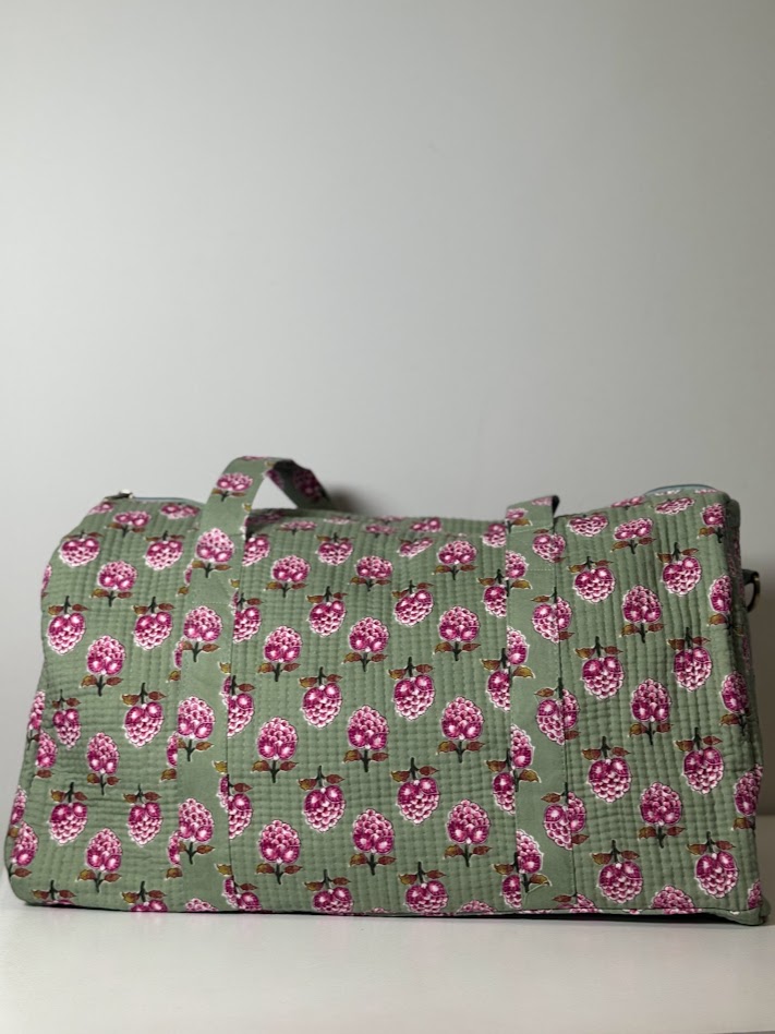 Bolsa de viaje verde