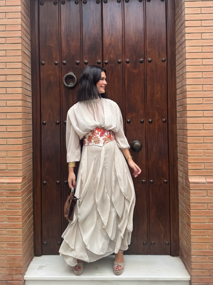 Blusa Mar beige