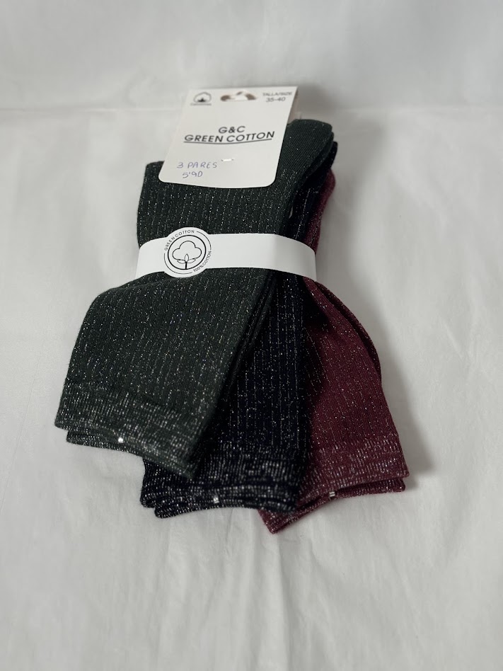 Calcetines de brillo