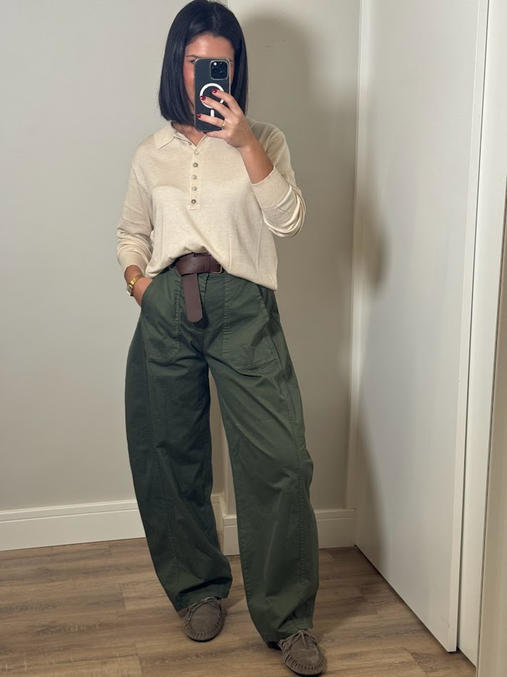 Pantalón ballon verde