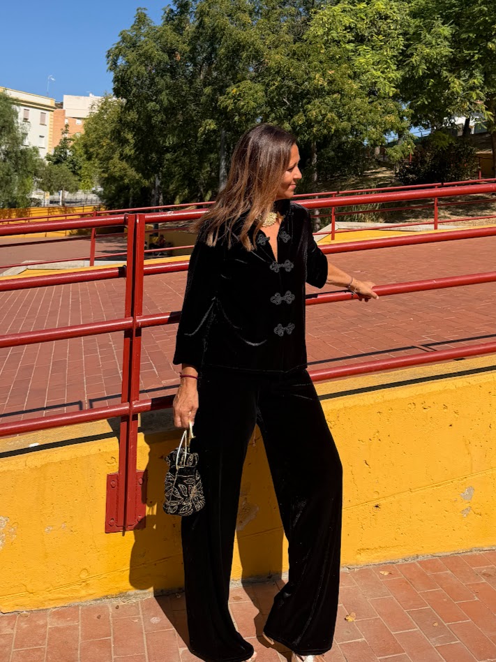 Pantalón japon negro