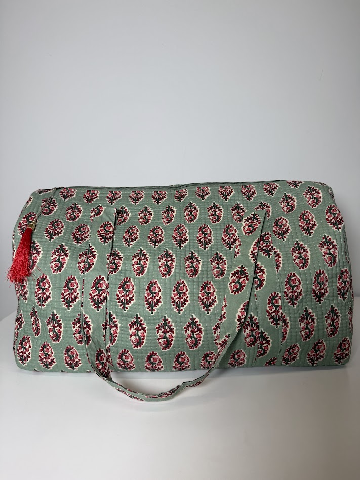 Bolsa de viaje verde