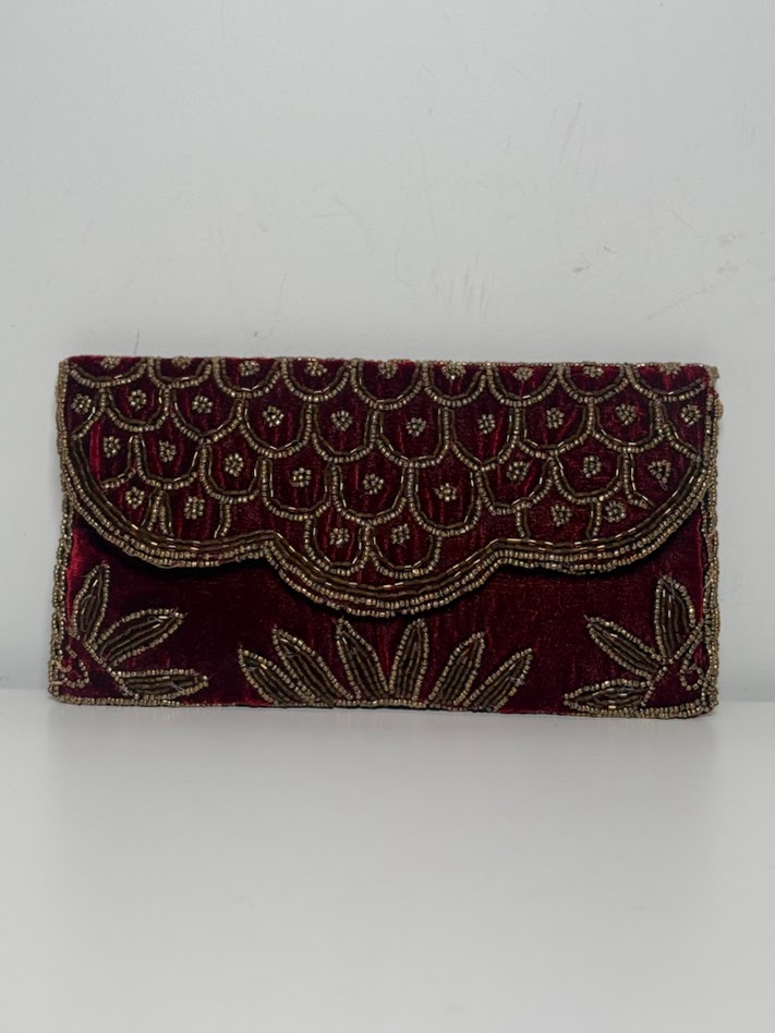 Cartera Mara burdeos