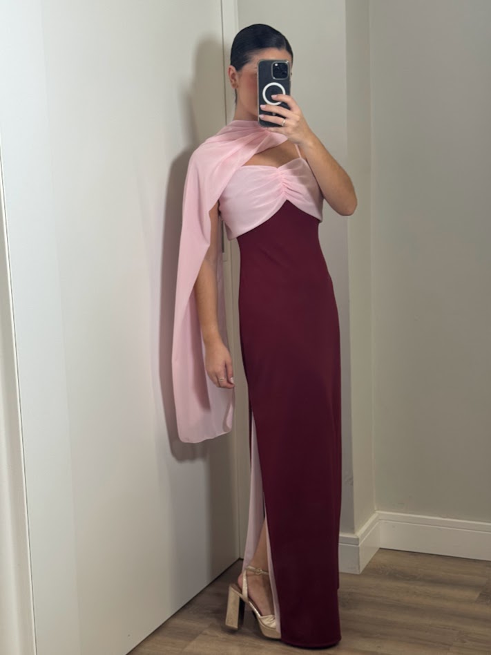 Vestido Mar rosa