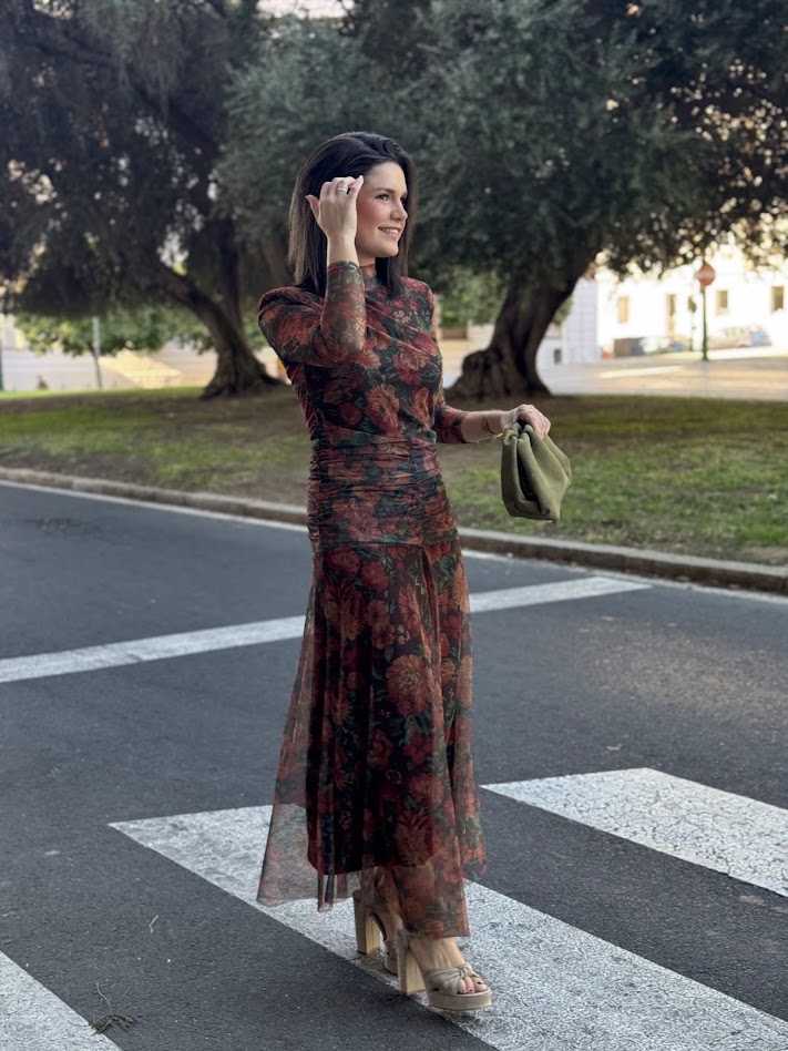 Vestido Noa naranja