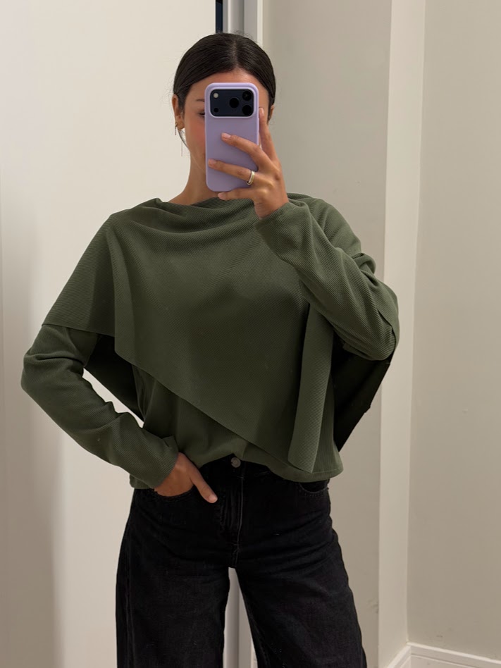 Jersey capa verde