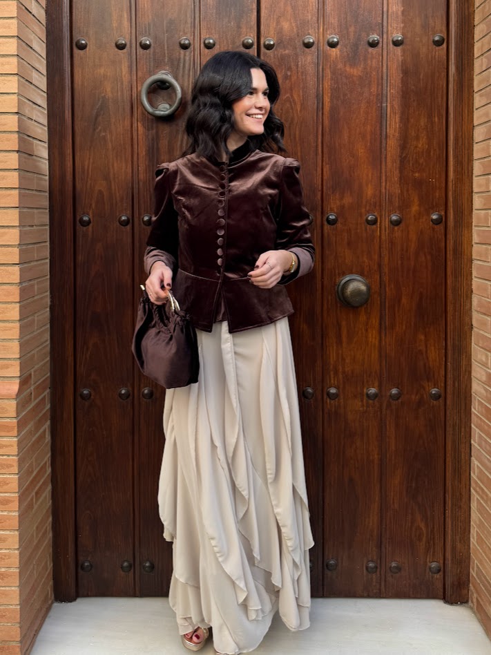 Chaqueta Carlota marrón