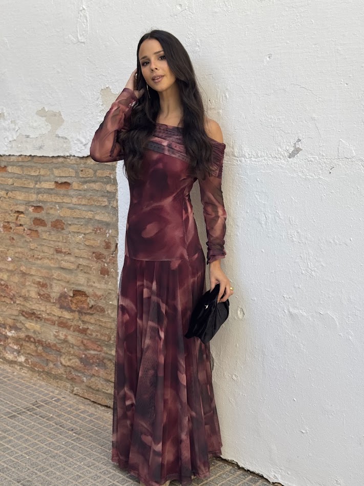 Vestido Alba estampado